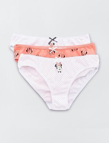 Lot de 3 culottes 'Minnie' de 'Disney'