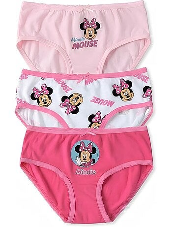 Lot de 3 culottes minnie disney