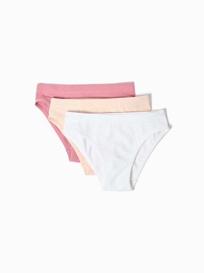 Lot de 3 culottes MO Fashion Gris - Kiabi