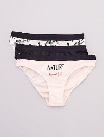 Lot de 3 culottes