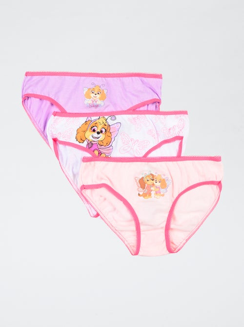 Lot de 3 culottes 'Pat patrouille' en coton - Kiabi