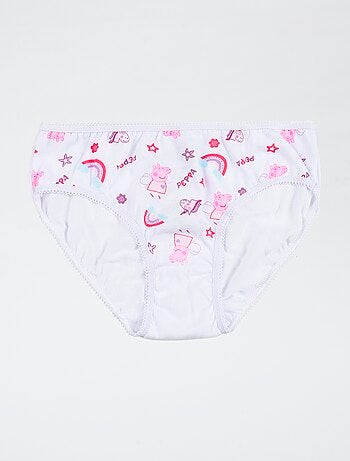 Lot de 3 culottes 'Peppa pig' en coton
