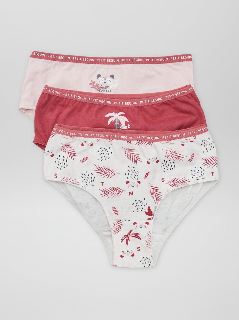 Culottes Femme 100% Coton - Lot De 10 - NEXT - Confortables, Respirantes, Lavables En Machine