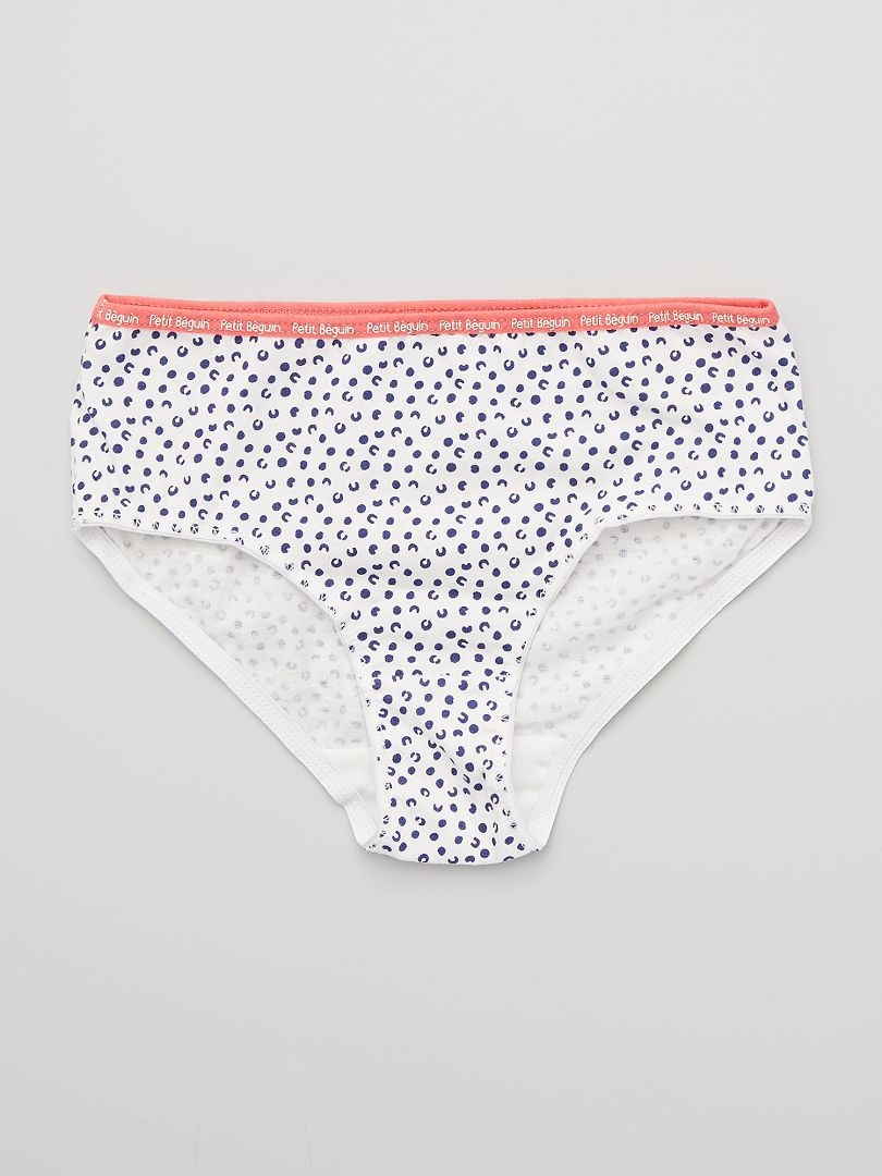 Lot de 3 culottes 'Petit Béguin' rose - Kiabi