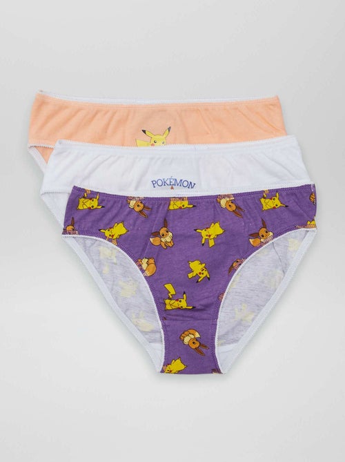 Lot de 3 culottes 'Pokémon' - Kiabi
