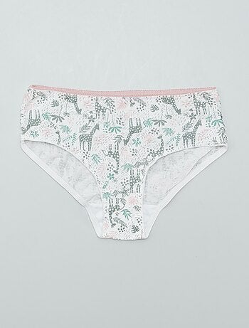 Lot de 5 shorties fille lot bleu et rose