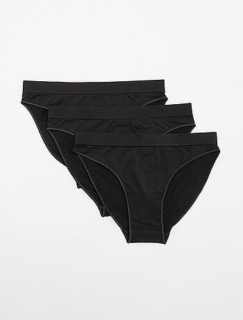 Lot de 3 culottes sans coutures