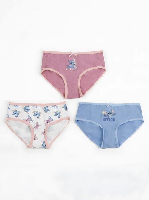 Lot de 3 culottes stitch disney - Kiabi Lot de 3 culottes stitch disney - Kiabi