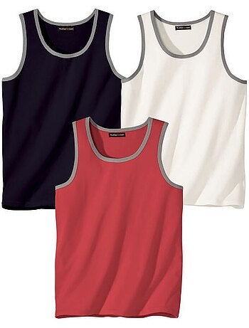Lot de 3 Débardeurs Honolulu - ATLAS FOR MEN