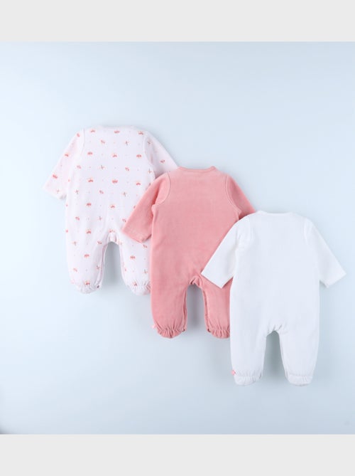 Lot de 3 Dors-bien en Velours Noukie's - Kiabi