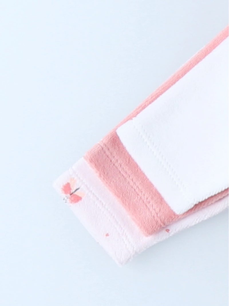 Lot de 3 Dors-bien en Velours Noukie's Rose - Kiabi