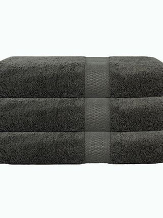 Lot de 3 draps de bain 500 gr/m2 100% coton