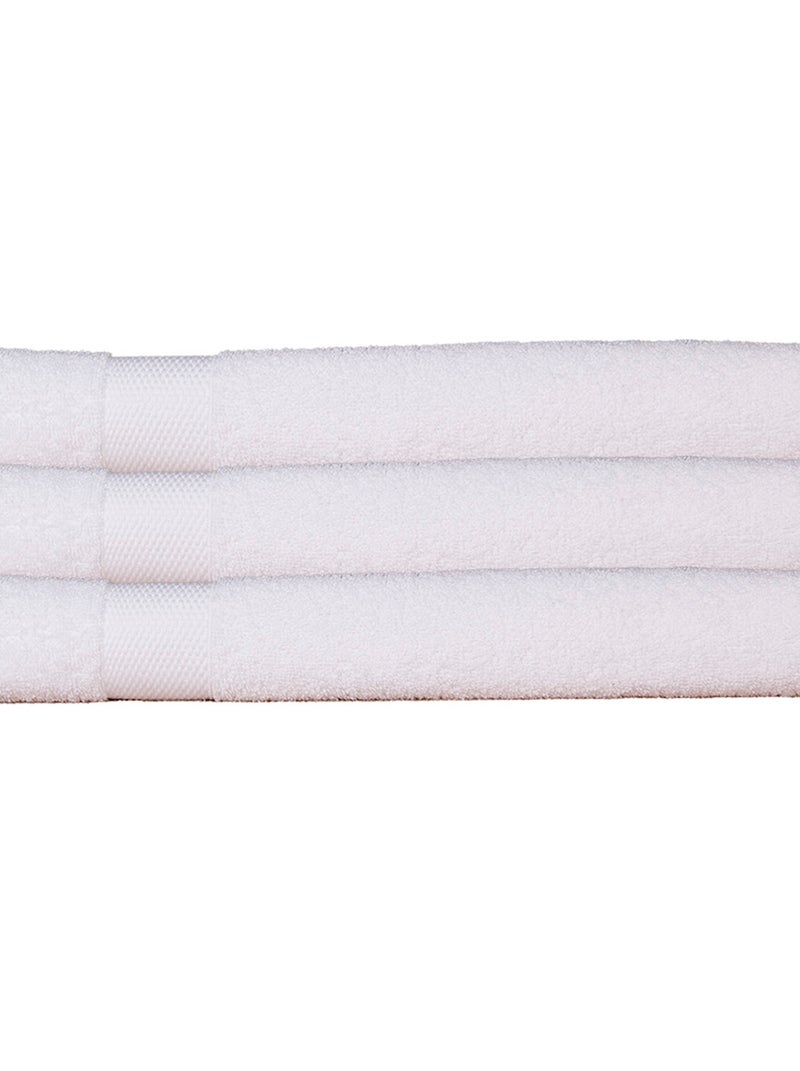 Lot De 3 Draps De Bain 70x130 Cm 500 Gr/m2 Beige - Kiabi