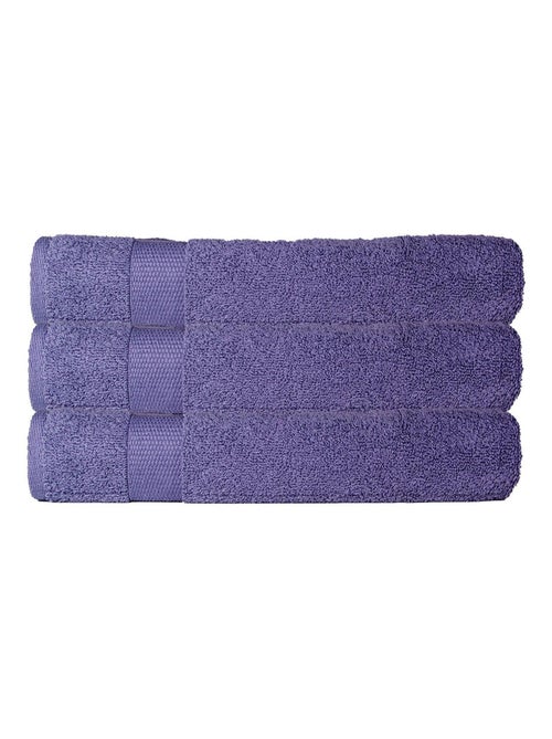 Lot De 3 Draps De Bain 70x130 Cm 500 Gr/m2 - Kiabi