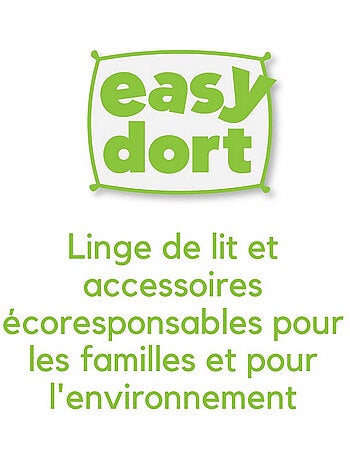 Lot de 3 draps housse jersey 100% coton - 60x120 cm - ciel