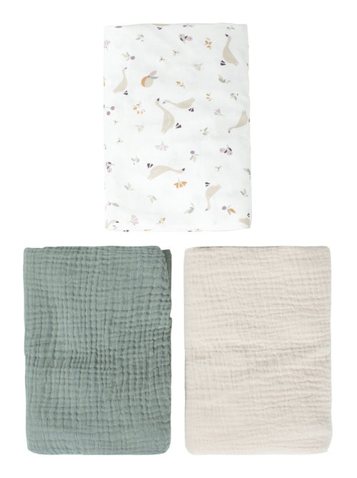 Lot de 3 Draps housses couffin en coton, Sidonia SEVIRA KIDS - Kiabi