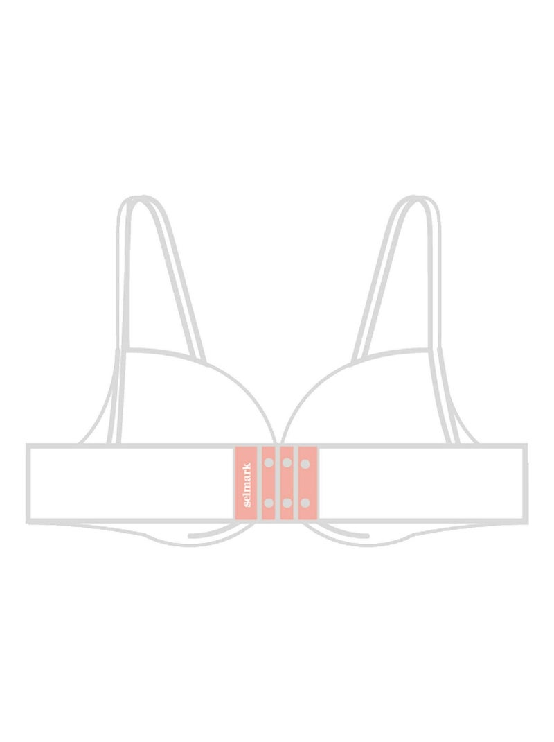 Lot de 3 élargisseurs soutien-gorge 35mm Multicolore - Kiabi