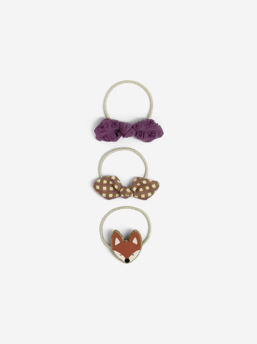 Lot de 3 élastiques 'animaux' - Kiabi Lot de 3 élastiques 'animaux' - Kiabi