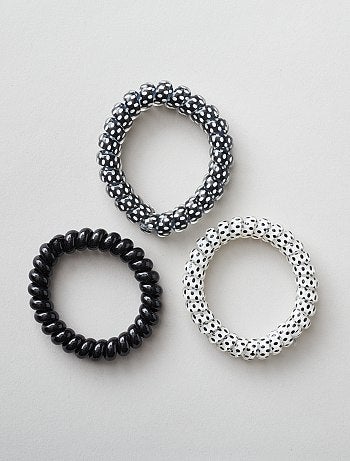 Lot de 3 élastiques cheveux