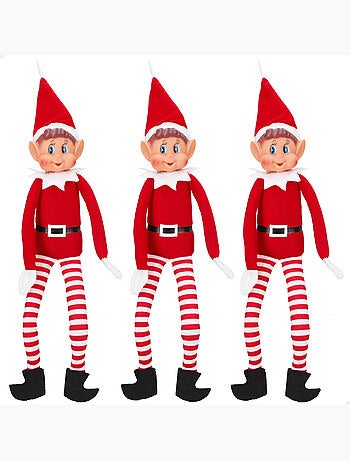 Lot de 3 elfes coquins originaux, 30 cm - elves behavin’ badly