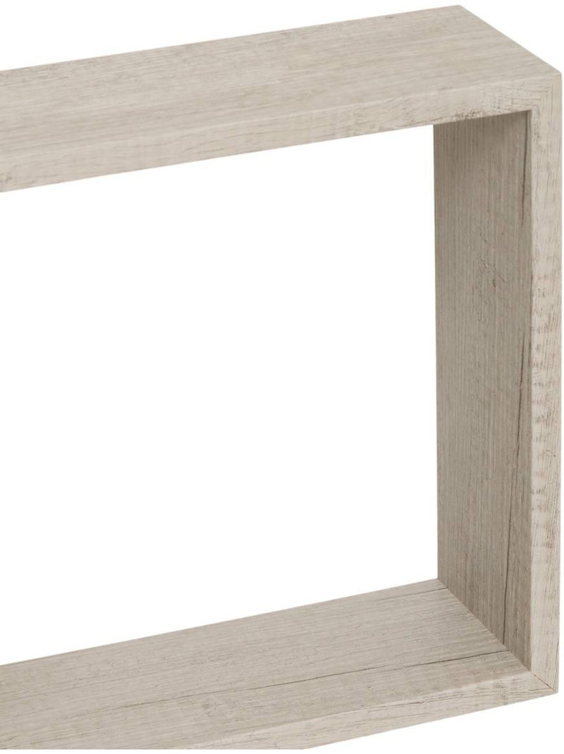 Lot de 3 étagères murales cube en bois FIXY Gris - Kiabi