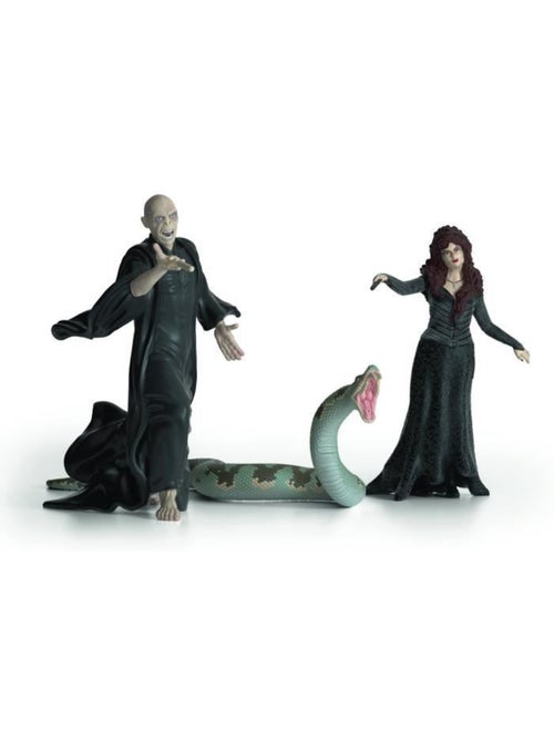 Lot de 3 figurines - voldemort, nagini et bellatrix - schleich harry potter® - Kiabi