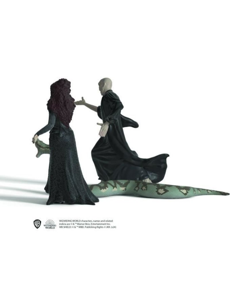 Lot de 3 figurines - voldemort, nagini et bellatrix - schleich harry potter® Marron - Kiabi