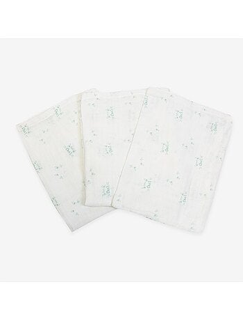 Lot De 3 Gants De Toilette