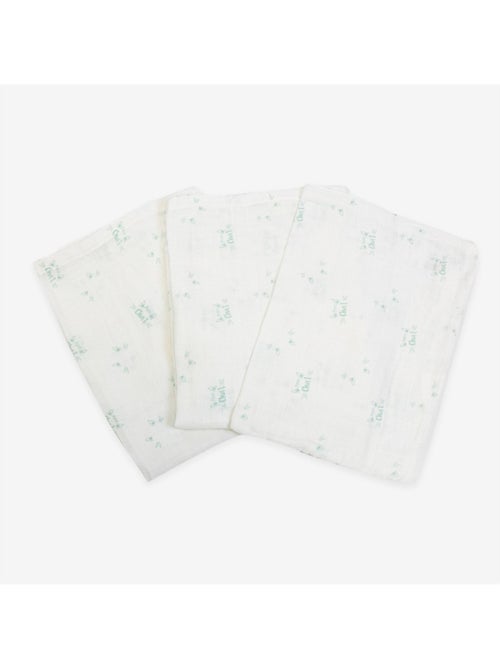 Lot De 3 Gants De Toilette - Kiabi
