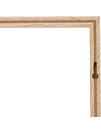 Lot de 3 grandes étagères murales cubes effet bois FIXY