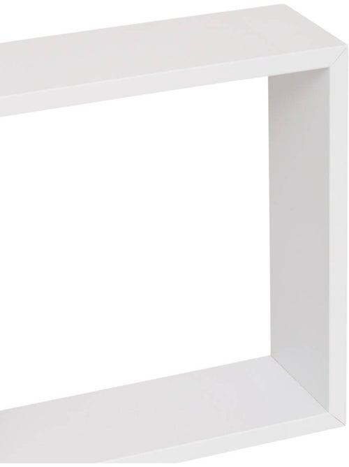 Lot de 3 grandes étagères murales cubes effet bois FIXY - Kiabi