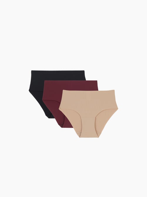Lot de 3 hipsters de sport jule - rougegorge lingerie - Kiabi Lot de 3 hipsters de sport jule - rougegorge lingerie - Kiabi