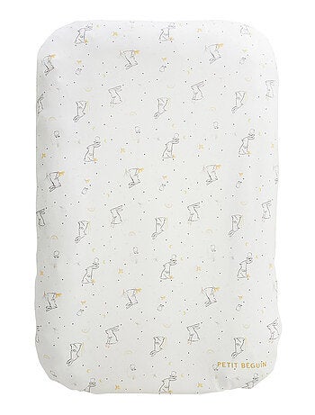 Lot de 3 housses de matelas à langer Hello Baby