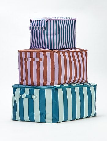 Lot de 3 housses de rangement - Kiabi Home