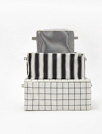 Lot de 3 housses de rangement - Kiabi Home