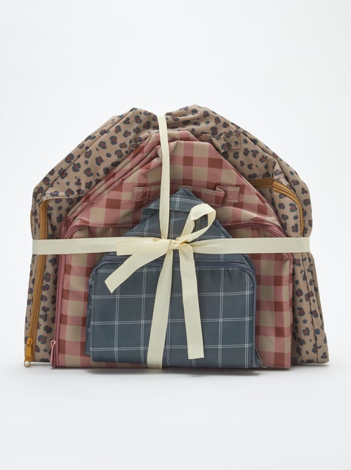 Lot de 3 housses de rangement - Kiabi Home - Kiabi