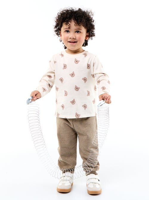Lot de 3 jogging en French Terry - Kiabi Lot de 3 jogging en French Terry - Kiabi