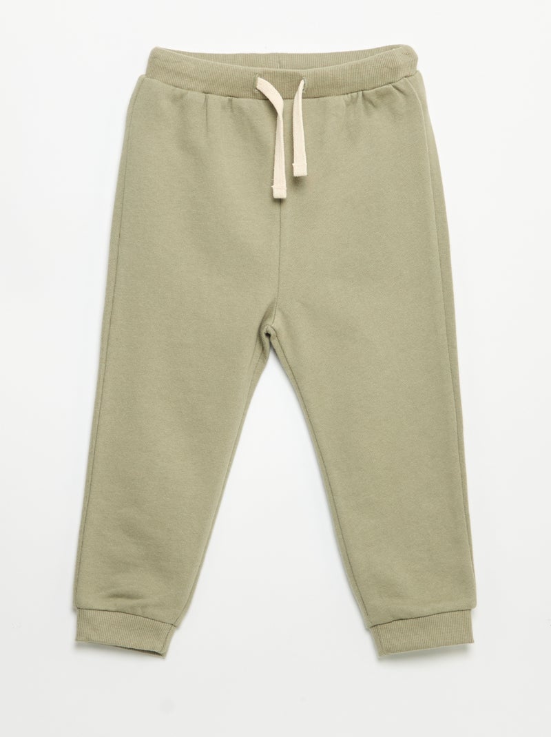 Lot de 3 jogging en French Terry Noir - Kiabi