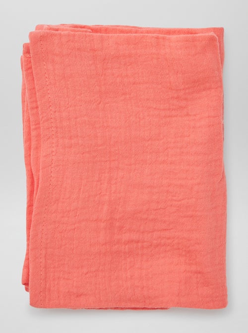 Lot de 3 langes - 2 de 60 x 60 et 1 de 100 x 120 cm - Kiabi