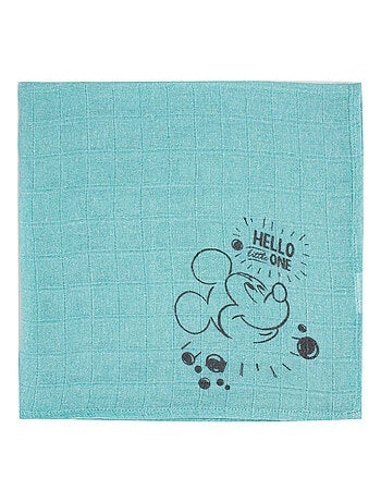 Lot de 3 langes 60x60 cm - Mickey Little One - Babycalin