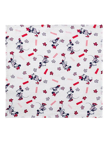 Lot de 3 langes 60x60 cm - Minnie Confettis - Babycalin