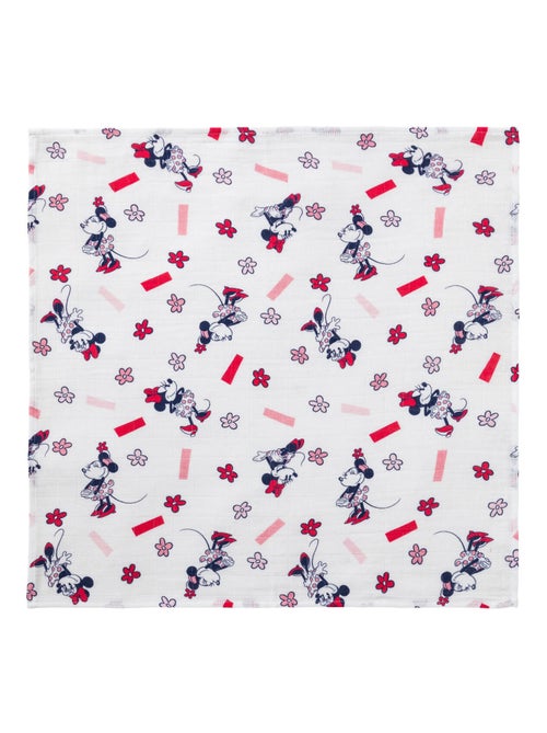 Lot de 3 langes 60x60 cm - Minnie Confettis - Babycalin - Kiabi