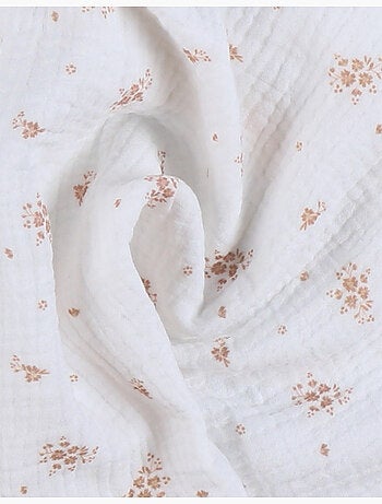Lot de 3 langes 70*70cm, coton bio noukie's