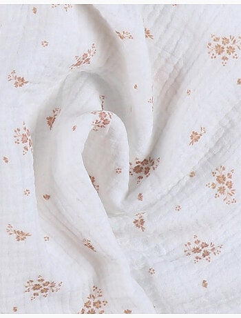 Lot de 3 langes 70*70cm, coton bio Noukie's