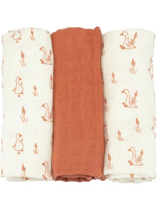 Lot de 3 langes 70x70