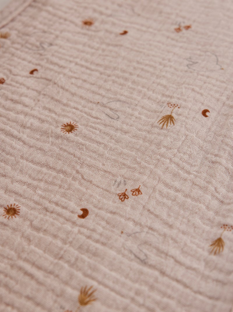 Lot de 3 langes 70x70cm, mousseline Noukie's Ecru - Kiabi