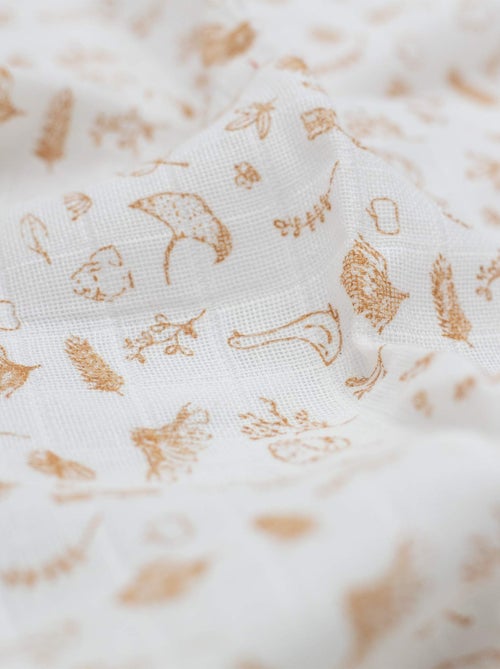 Lot De 3 Langes à Motifs Pour Bébé - Kiabi