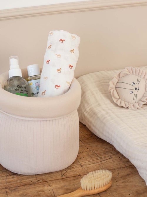 Lot de 3 langes bébé - Kiabi