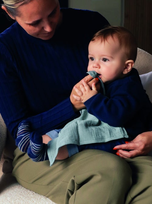 Lot de 3 langes bébé, serviettes absorbantes et respirantes - Baleine - Monsieur Bébé - Kiabi