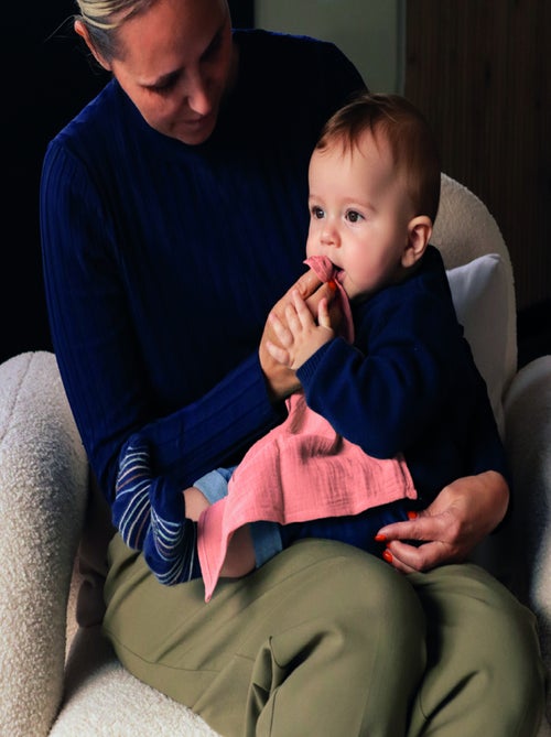 Lot de 3 langes bébé, serviettes absorbantes et respirantes - Monsieur Bébé - Kiabi